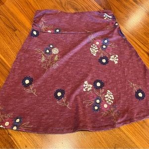 Toad & Co. skirt in floral!